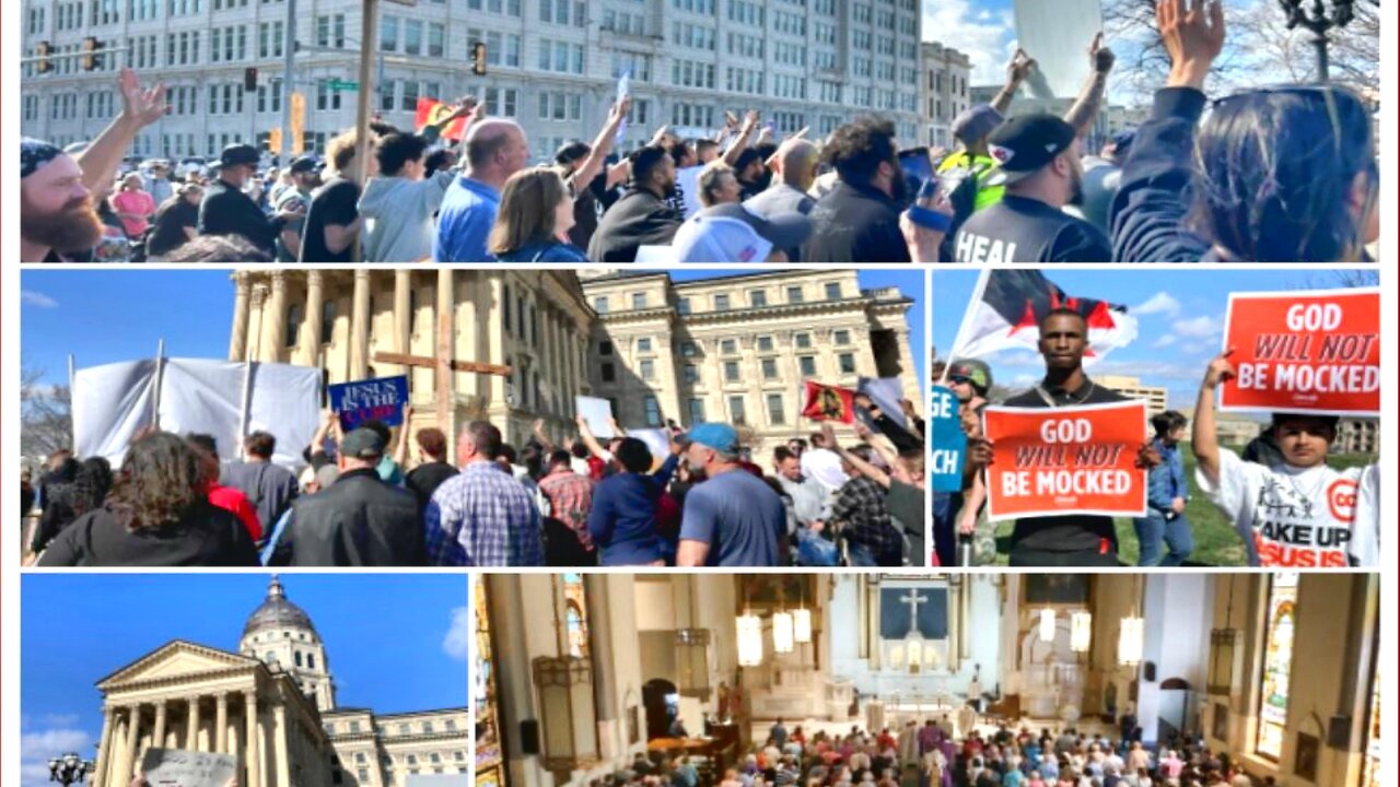 Thousands of Christians Counter Satanist ‘Black Mass’ at the Kansas State Capitol