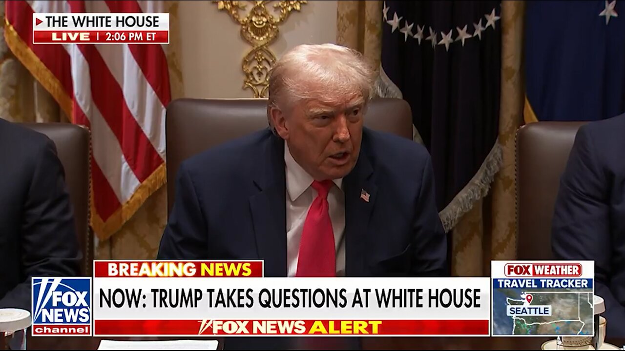 Trump BLASTS Reporters for Speculating About His Health