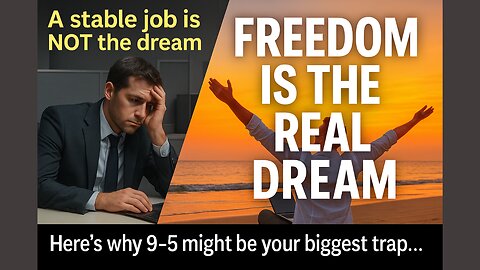 Why a Stable Job is Killing Your Dream | Choose Freedom Over Security