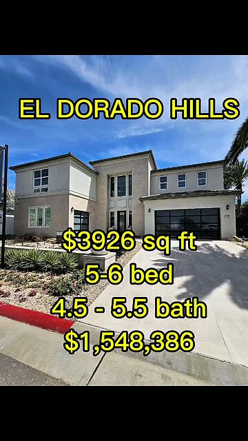 LUXURY AT ITS FINEST IN EL DORADO HILLS 🏠💫!