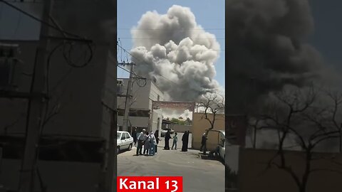 Israeli fighter jets cause powerful explosions in Tehran
