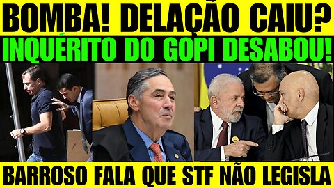 🔥🚨 BOMBA! Barroso diz que STF “não está legislando”! Cid sofreu pesca probatória!