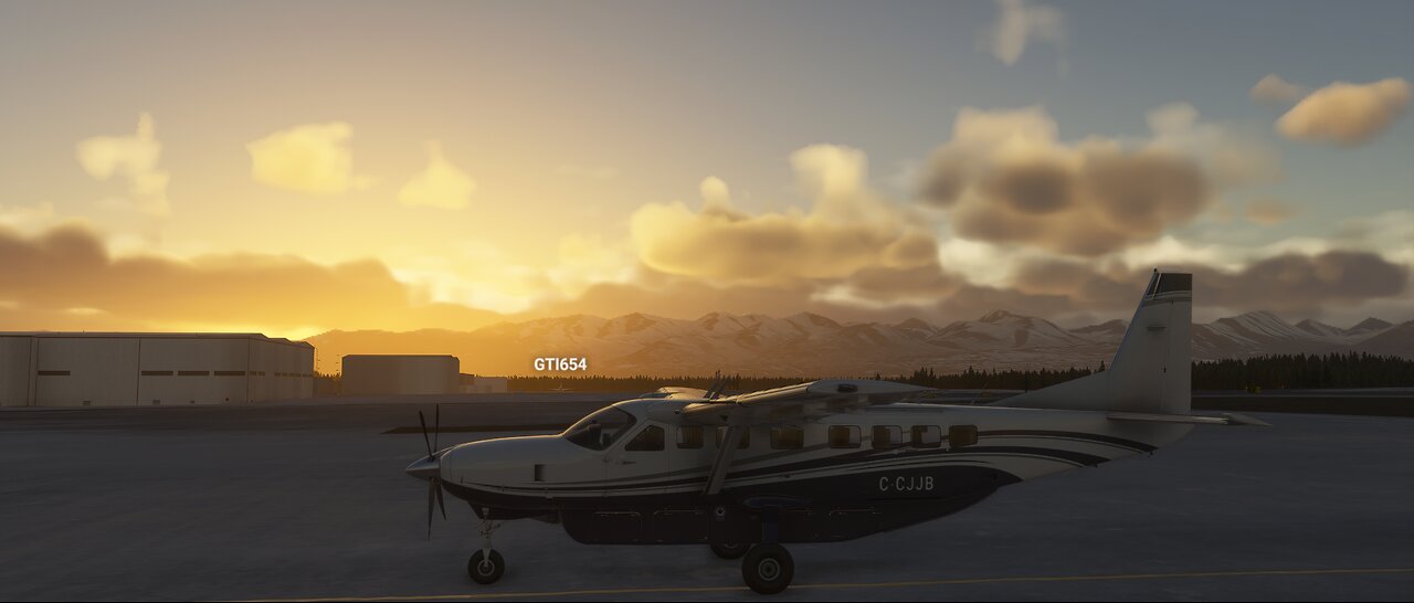 Cessna 208B Caravan-Anchorage to Kenai / MSFS 2024
