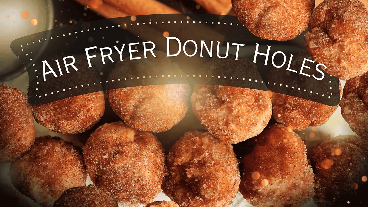 Air Fryer Donut Holes | Sweet, Fluffy, and Perfectly Golden!