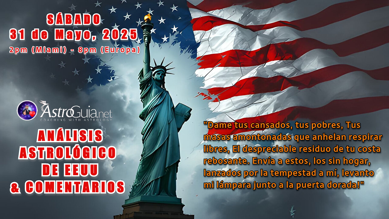 ANÁLISIS ASTROLÓGICO DE EEUU & COMENTARIOS