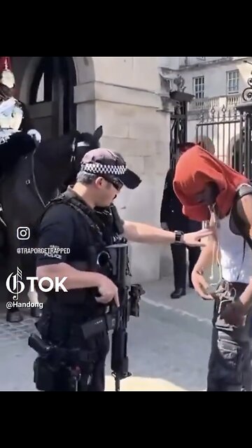 MAN SUSPICIOUS OF CARRYING KNIFE🚨🏰🚷👮‍♂️📸VISITING BUCKINGHAM PALACE🇬🇧💂⛔️🏰🚯💫
