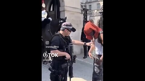 MAN SUSPICIOUS OF CARRYING KNIFE🚨🏰🚷👮‍♂️📸VISITING BUCKINGHAM PALACE🇬🇧💂⛔️🏰🚯💫