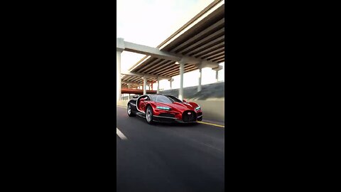 A Lamborghini car in motion