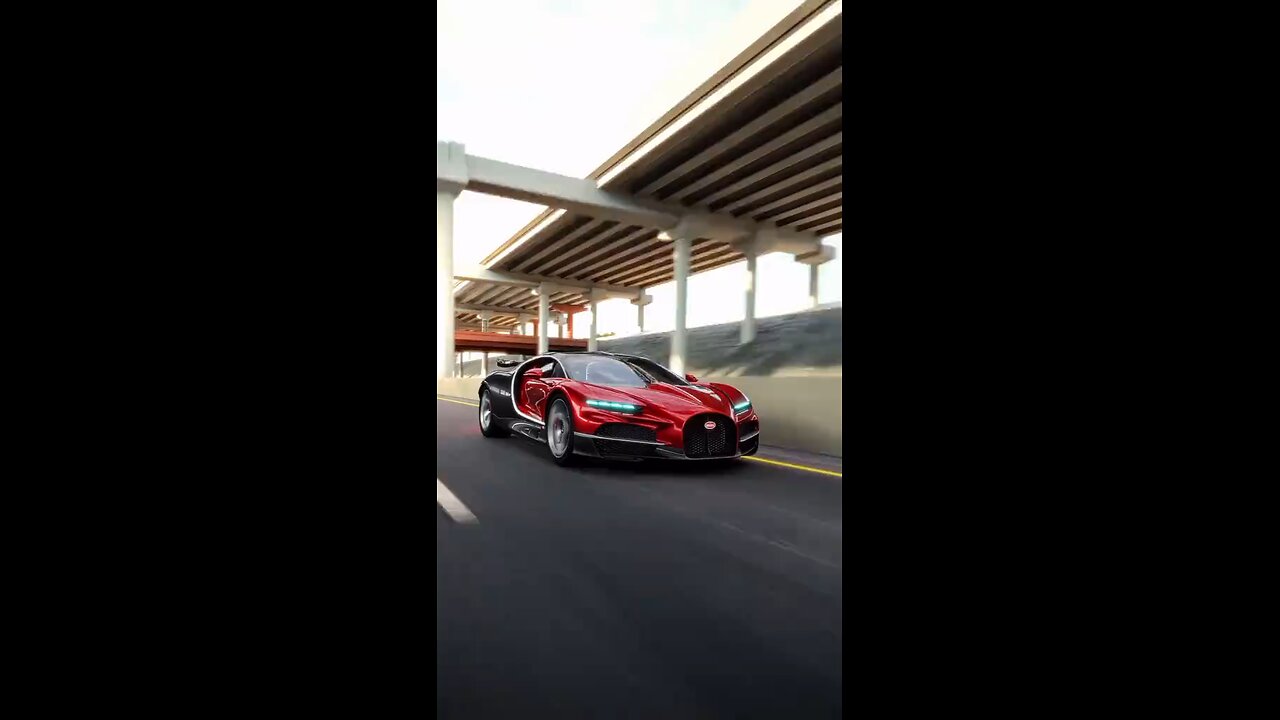 A Lamborghini car in motion