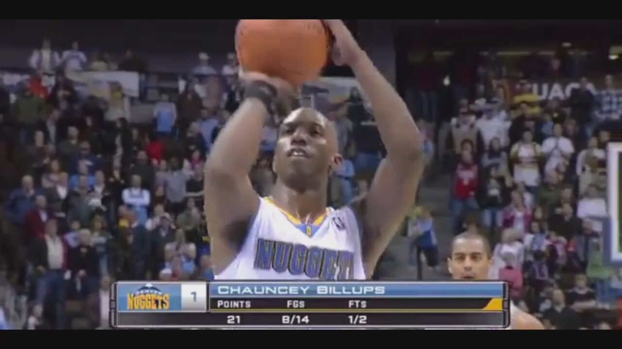 Chauncey Billups 25 Points 8 Ast Vs. Suns, 2010-11.