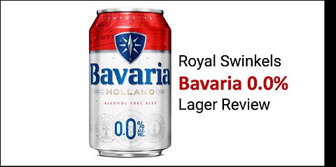 Bavaria 0 0% Lager Review