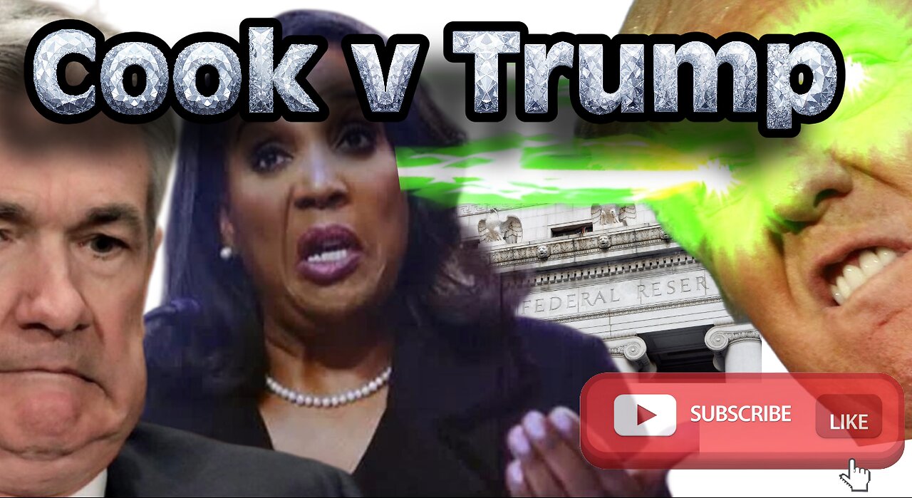 🎥Lisa Cook is Proof Federal Reserve is a Private, Secret Banking Cartel 💰🔒