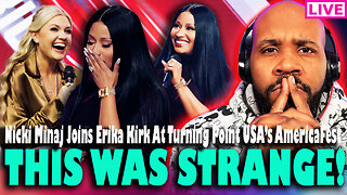 THIS WAS STRANGE! Nicki Minaj Joins Erika Kirk At TPUSA's AmericaFest & More