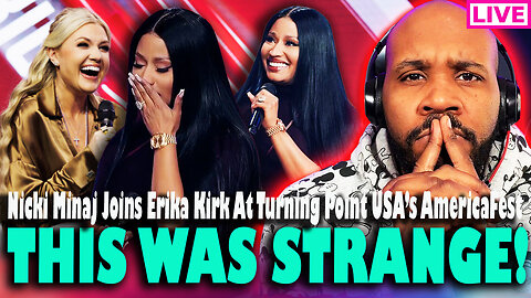 THIS WAS STRANGE! Nicki Minaj Joins Erika Kirk At TPUSA's AmericaFest & More