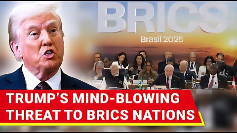 ‘Open War…’: Trump’s EXPLOSIVE Threat To BRICS Nations As They Refused To Accept U.S. Diktat