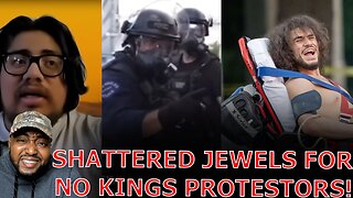 WOKE Activist LASHES OUT After Officer SHATTERS TESTICLES As 'No Kings' Day BACKFIRES On Protestors!