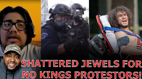 WOKE Activist LASHES OUT After Officer SHATTERS TESTICLES As 'No Kings' Day BACKFIRES On Protestors!