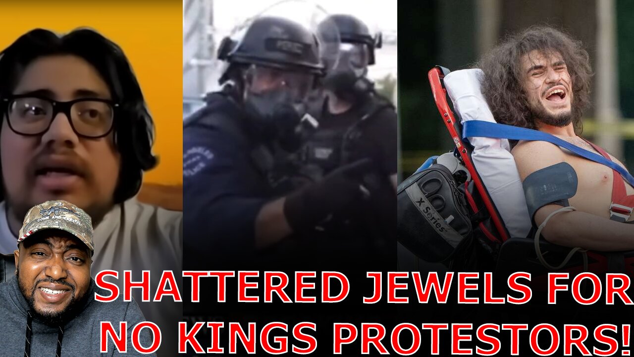 WOKE Activist LASHES OUT After Officer SHATTERS TESTICLES As 'No Kings' Day BACKFIRES On Protestors!