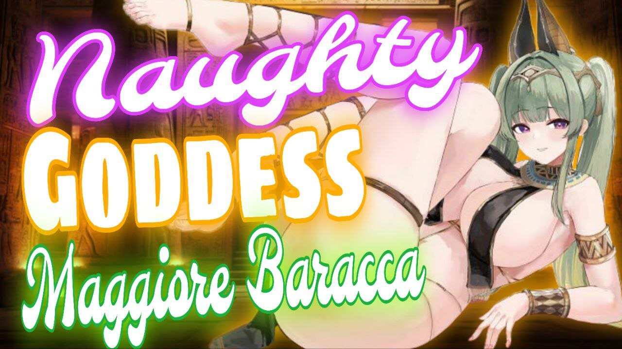 ASMR ROLEPLAY 😏Naughty Goddess Maggiore Baracca teasing game🃏 Azur Lane