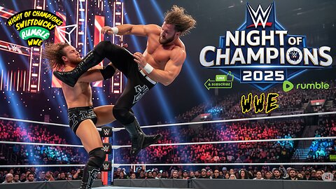 🟢🟡NIGHT OF CHAMPIONS HERE🟡FUCK SAUDI🟢#RUMBLETAKEOVER (!clip, !imagine, !fb, !discord, !MENU)