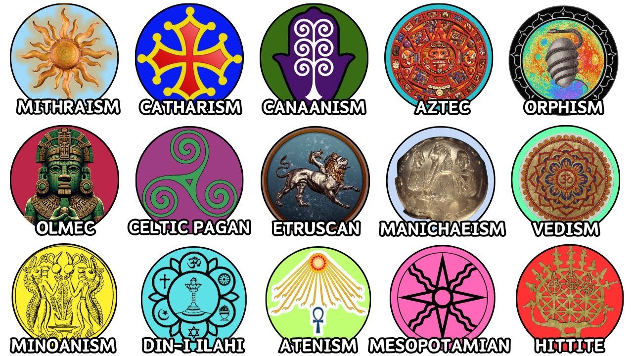 Ogni culto pagano ESTINTO spiegato DOCUMENTARIO Questi antichi culti pagani o misterici di iniziati sono ESTINTI da secoli o millenni e non esistono più,ma un tempo erano molto popolari.i ricostruzionisti politeisti odierni tentano solo di ricostruirli