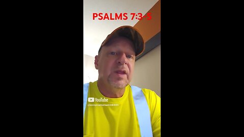 #PSALMS7:3-5 "SIN GIVES THE ENEMY OPPORTUNITY !"