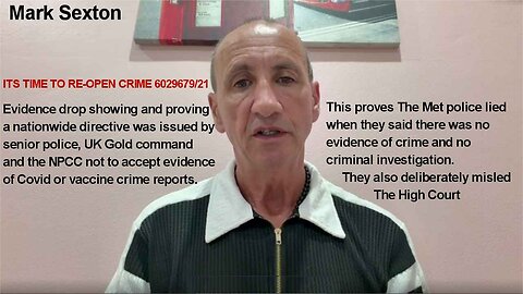 Mark Sexton. Evidence drop showing and proving a nationwide directive was issued