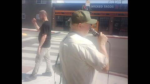 Preaching at the Nevada Pride Parade event Sept 6 2025