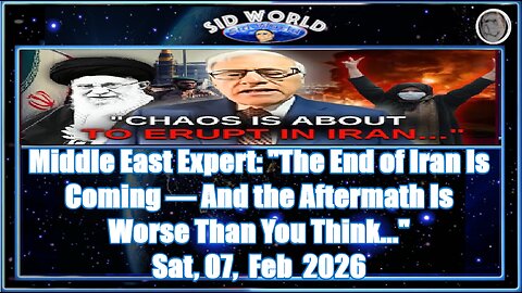 Middle East Expert- 'The End of Iran Is Coming — And the Aftermath Is Worse Than You Think..