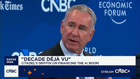 'Decade déjà vu': Highlights from WEF panel with Larry Fink, Ken Griffin and Christine Lagarde