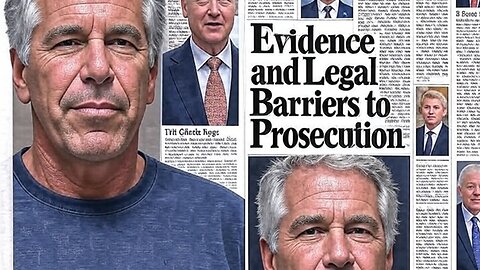 Evidence and Legal Barriers to Prosecution: Epstein Case Closure (Part 1)