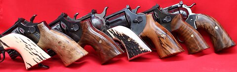 The Grips of Zane Thompson -- Thompson Gun & Knife⁩ -- Custom Guns Deserve Custom Grips!