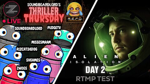 ALIEN ISOLATION | DAY 2 | - REPO w/ @SoundBoardLord, @PudgeTV, @MissesMaam, @a12cat34dog, @svgames - Come Hang Out!