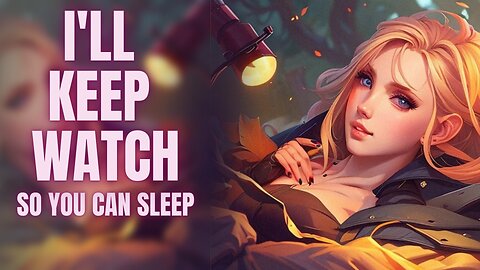 Girlfriend Stays Up, So You Can Sleep [Sleep Aid] [Praise] [Dark Screen] [ASMR] [Roleplay] [Loving]