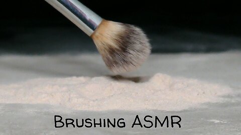 ASMR Brushing Setting Powder (no talking)