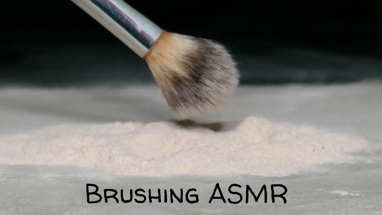 ASMR Brushing Setting Powder (no talking)