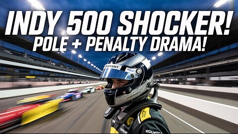 Indy 500 2025: Shwartzman’s Stunning Pole, Penske in Trouble!
