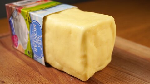 5 Minutes Ready! 1-Ingredient Homemade Butter Recipe