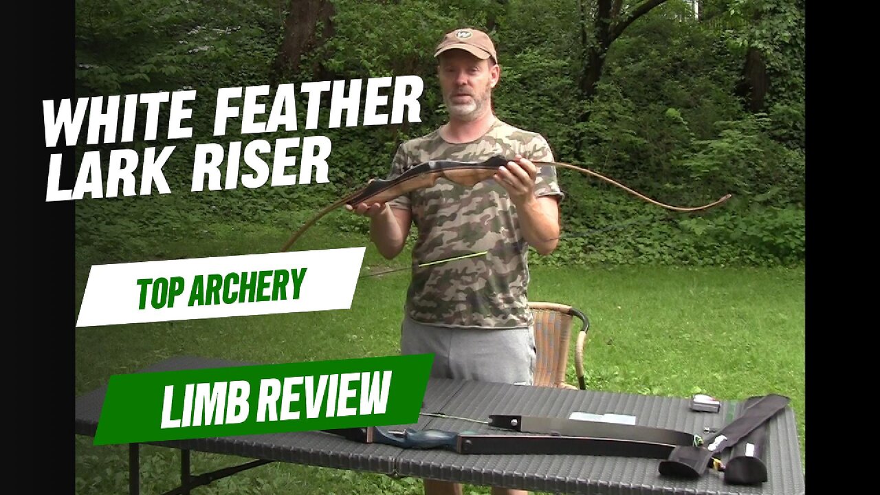 White Feather Lark Recurve Riser & Top Archery Traditional Bamboo/Carbon limb review