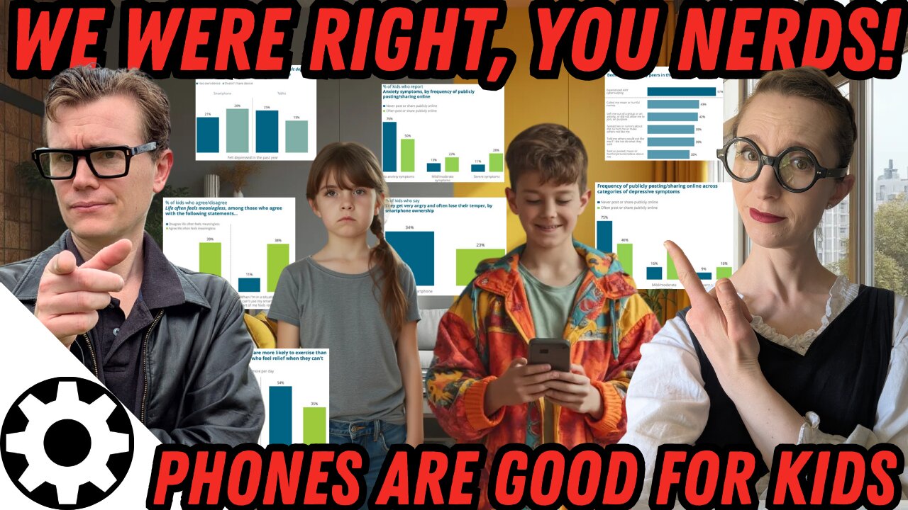 The Data: Phones & Screens Improve Kids' Mental Health