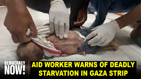Stop This Genocide - Gaza Aid Worker Warns of Imminent Starvation