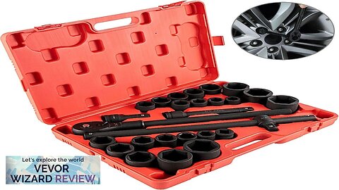 VEVOR Impact Socket Set 3/4 Inches 27 Piece Standard Impact Sockets Socket Review