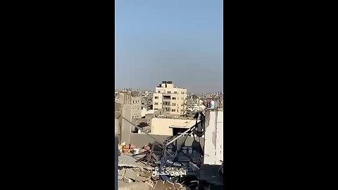 Gaza building demolition. Was evacuated first.