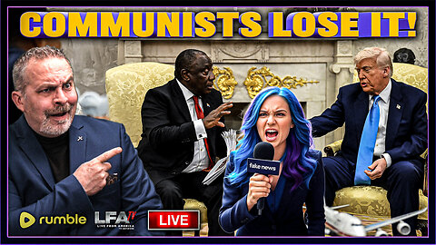 Genocidal South Africans Split A Seam After Trump Oval Office Take Down | THE SANTILLI REPORT 5.21.25 4PM