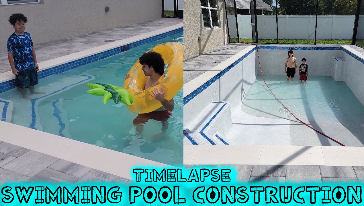 IT'S FINISHED - Swimming Pool Construction Time-Lapse - Day 12-16