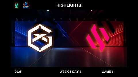 GX vs BDS Highlights Game 1 - LEC Spring Split W5D2 2025 - GiantX vs Team BDS G1