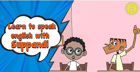 Suppandi Learning English | Funny English Class | Animated Story - Cartoon Stories - Funny Cartoons