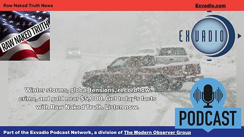 Raw Naked Truth News - 1.26.26 - Winter Storm and more - Ep 760