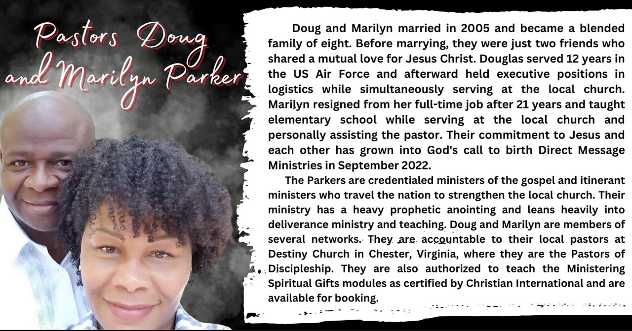 Session 05 - ECDC4 Sunday AM Prophet Doug Parker