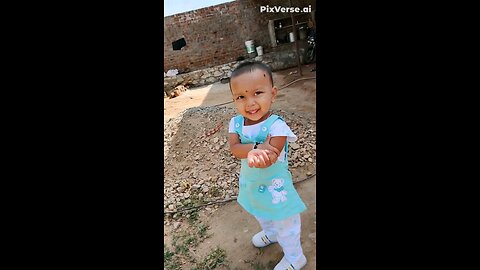 cute baby convert in angel